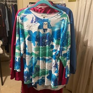 All Hours Floral Print Top